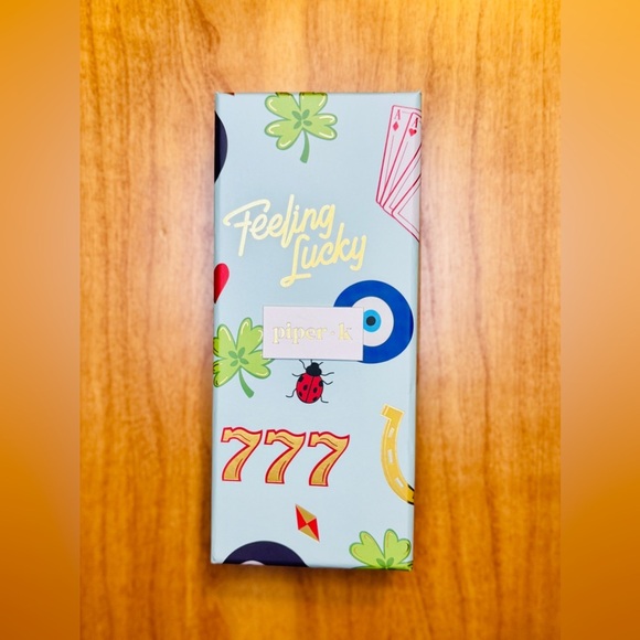 Piper K Evil Eye Bag Charm & Keychain – Blue Beaded Protection Amulet Clip - Picture 5 of 6